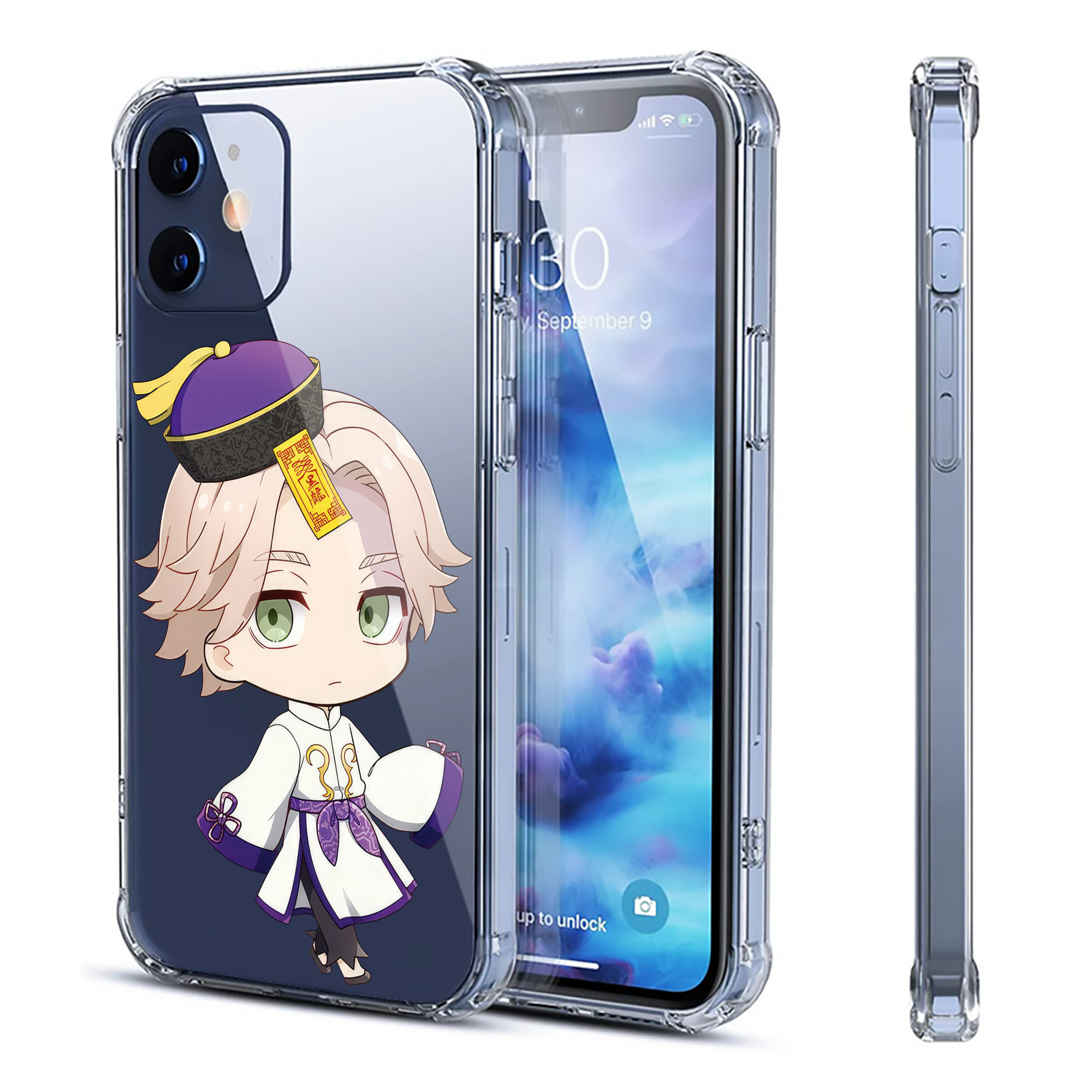 （画像用） 東京リベンジャーズ Tokyo Revengers 【iPhone 12シリーズ対応】透明スマホケース（クリアソフトケース）